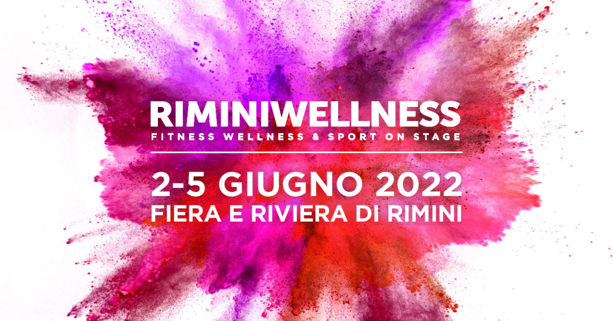 Fiera Rimini Wellness, fitness benessere sport on stage - main